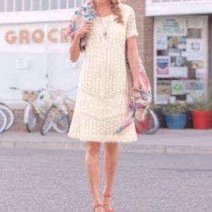 Eyelet River Dress